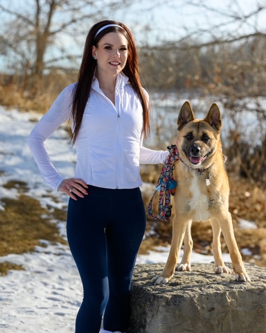 Renee with a patient